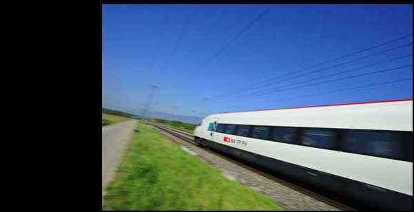 Swiss inter-city train